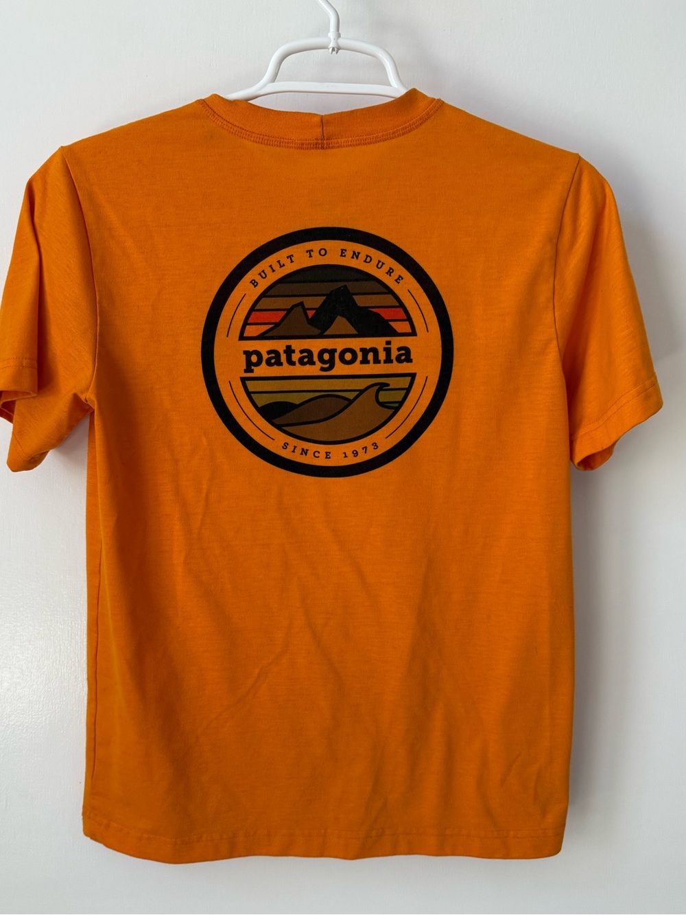 Patagonia Built to Endure Graphic Short Sleeve Shirt Size L (12) - Picture 5 of 13